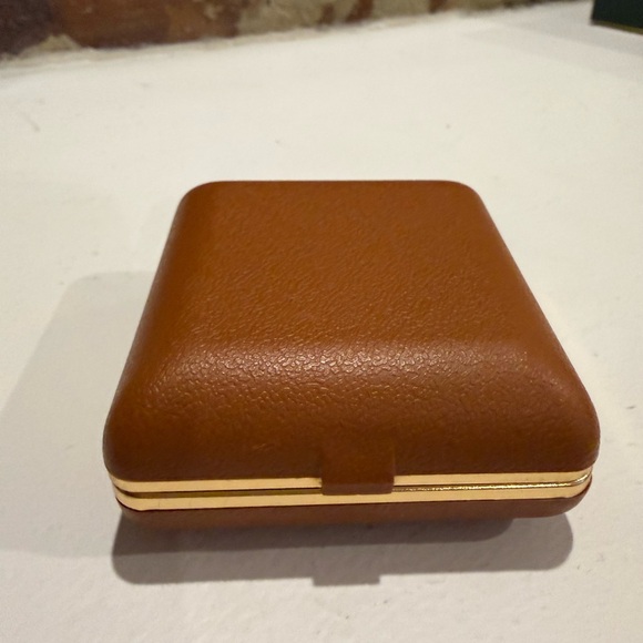 Westclox Gold and Brown Travel Alarm Clock - Picture 7 of 8